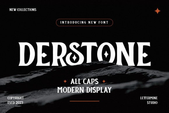 Derstone: A Typeface for Luxury and Elegant Branding