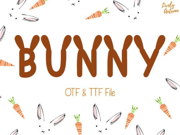 Discover the Playful Charm of Bunny Ear Typography