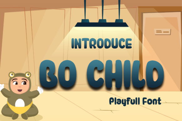 Exploring Bo Child: The Cool and Bubbly Display Font