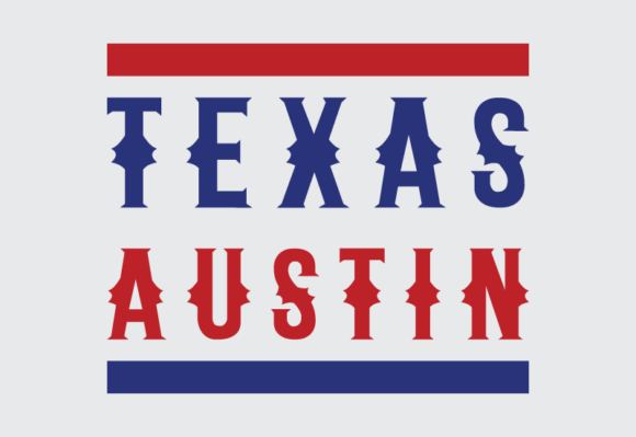 Texas Austin: A Western-Style Font for Clean Retro Branding