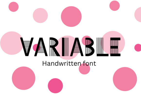 Variable: A Modern Display Font for Fresh, Standout Designs